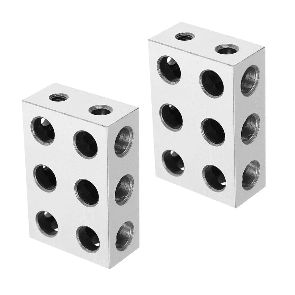 Matched Pair 123 Blocks for Precision Machining (0.0002")