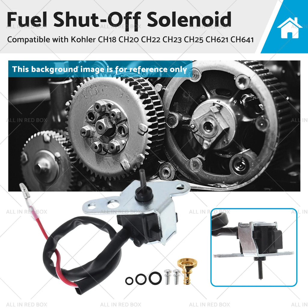 Fuel Shut-Off Solenoid for Kohler CH621 CH641 CH18 CH20 CH22 CH23 CH25