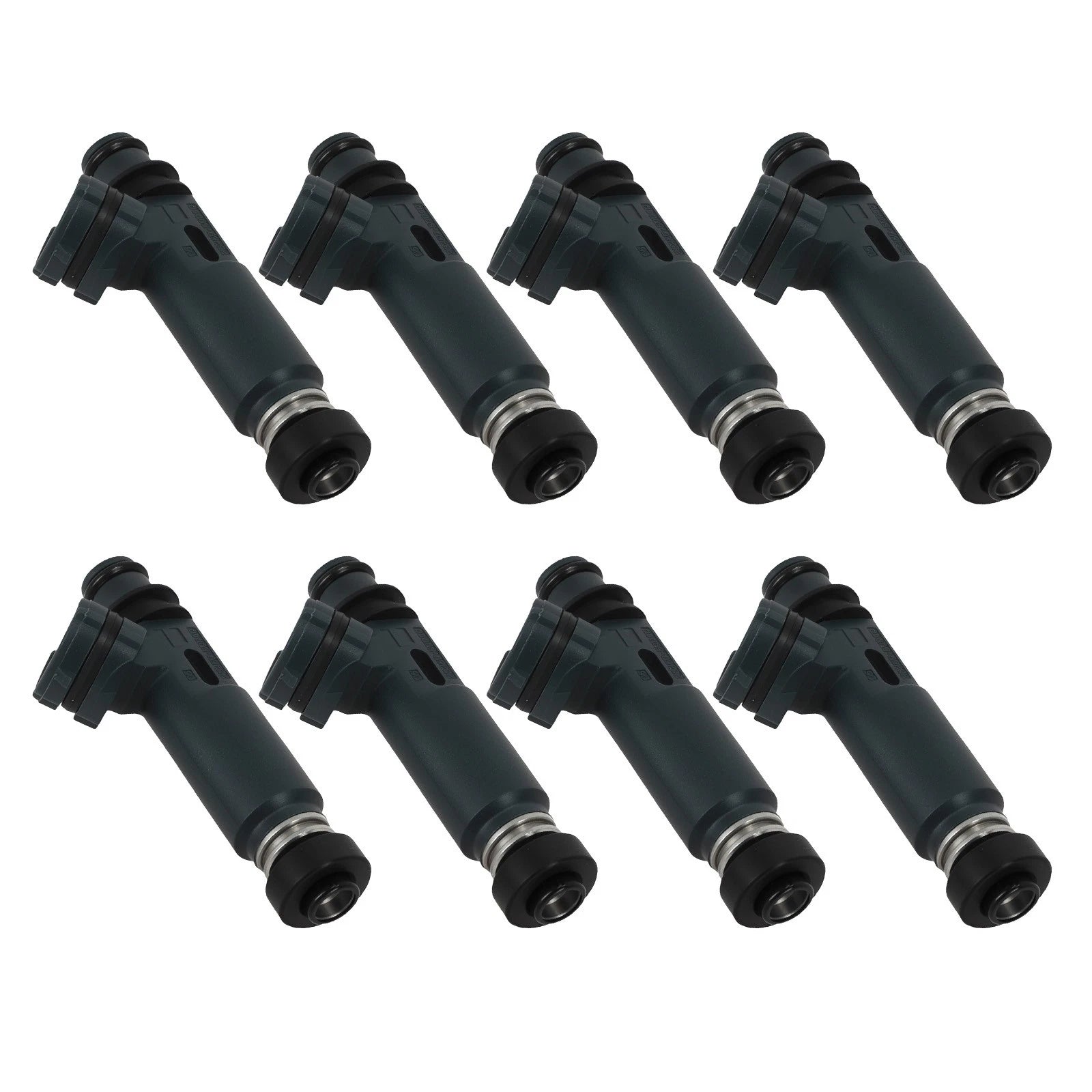 8pcs Fuel Injector Set for Lexus LX470 4.7L (1998–2005) 23250-50040, 23209-0F010