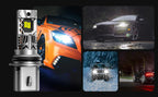 2X 9004 HB1 LED Headlight Bulbs for 20000LM 6500K