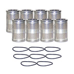 Set of 8 Engine Oil Filters for Chevrolet GMC Iso Studebaker (N/A)