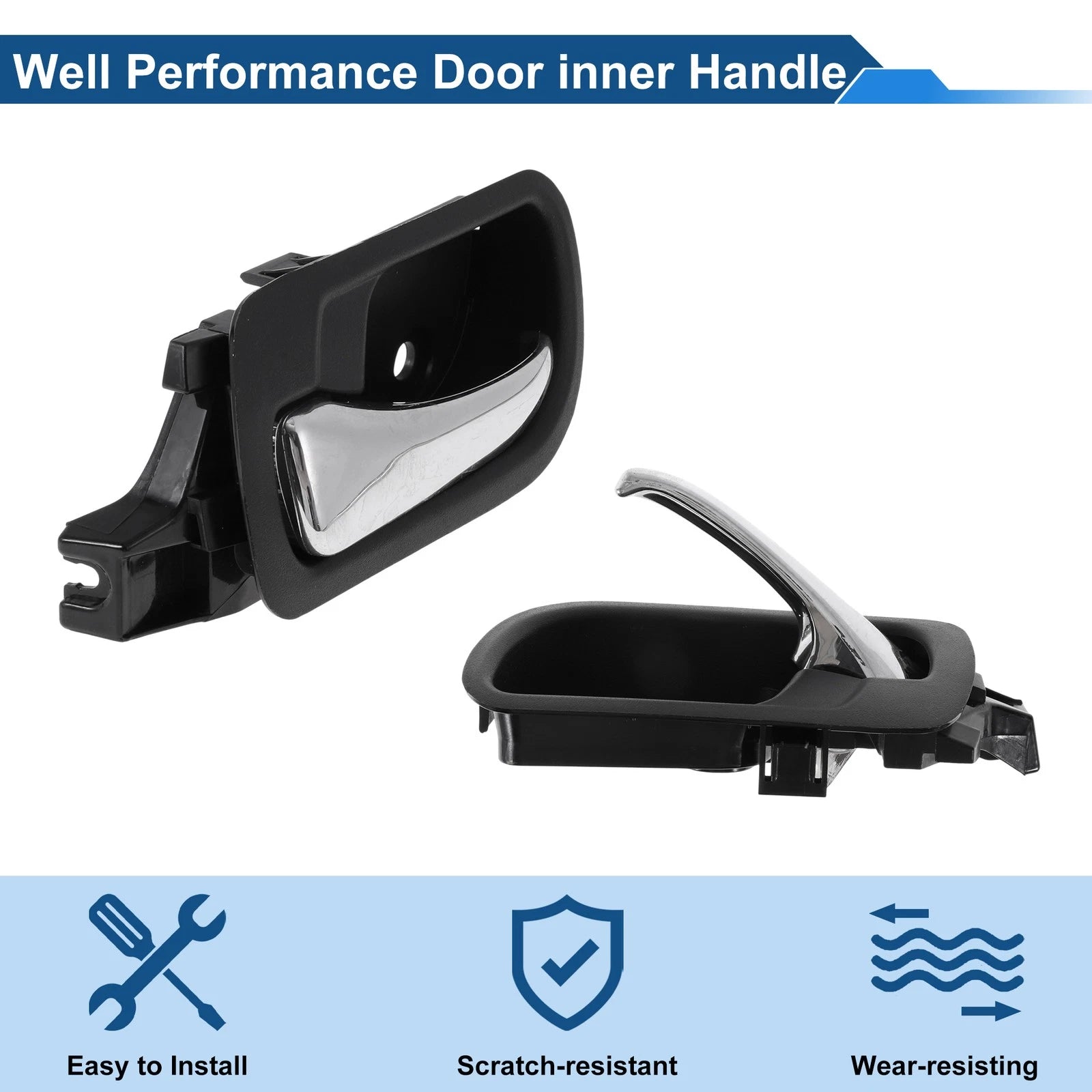 Rear Left Passenger Side Door Handle for Honda Accord (2003–2007)