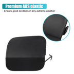 1 Pair Front Bumper Tow Hook Cover for Toyota Highlander (No. 52128-0E933) Black