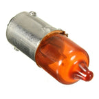 4 x Mini Indicator Bulbs Halogen BA9S Base Amber for Motorcycle