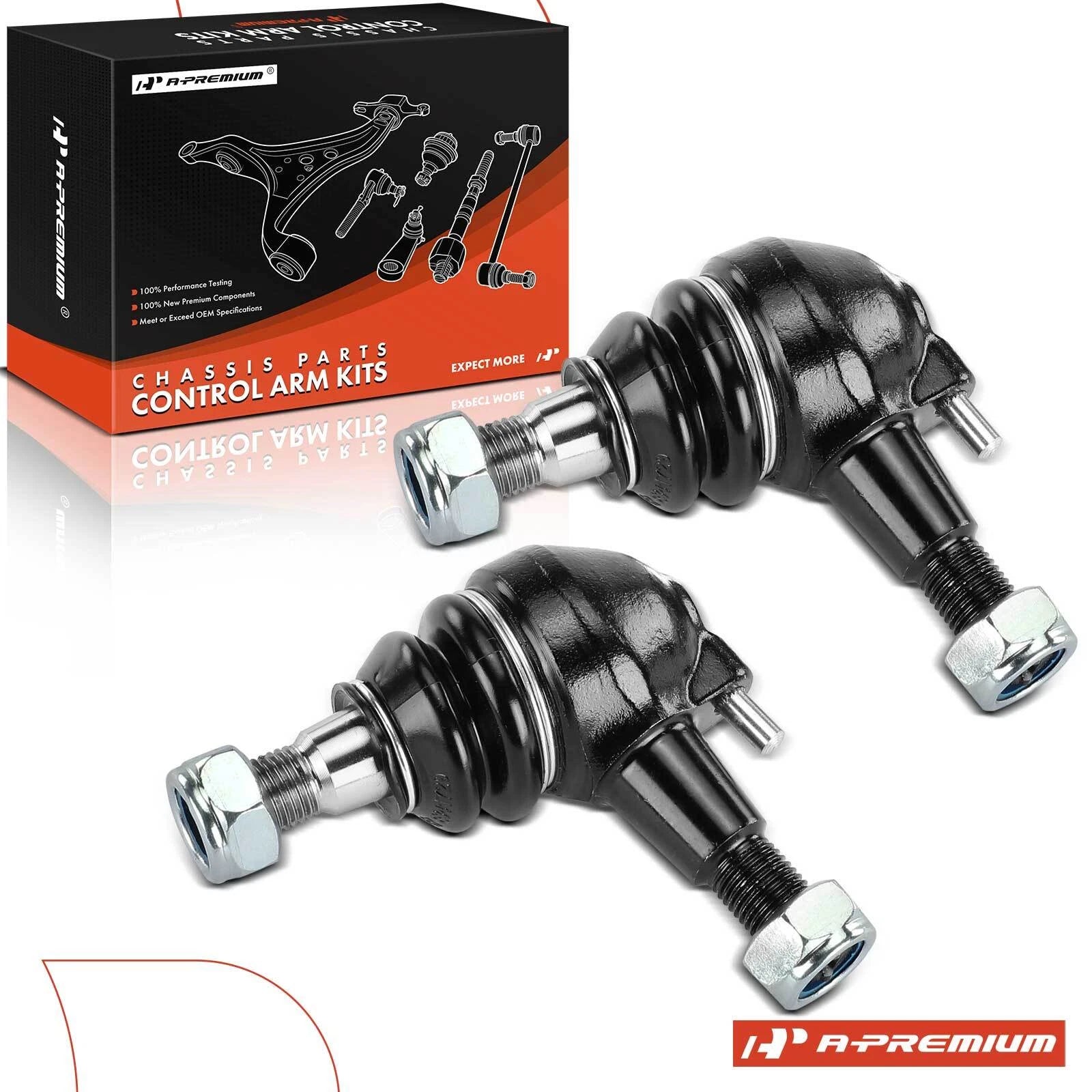 2X Front Lower Ball Joint for Mercedes-Benz W202 C220 C230 C280 (1994–2000)