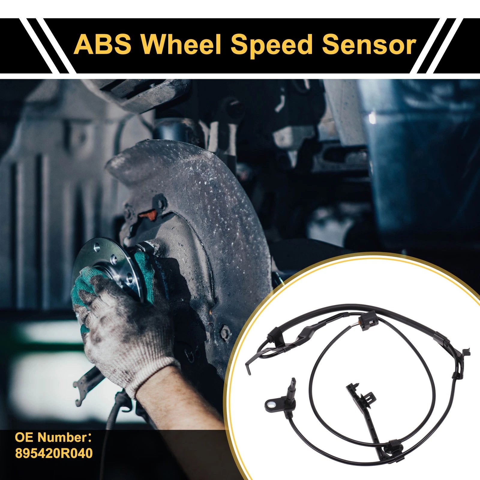 ABS Wheel Speed Sensor No. 895420R040 for Toyota Highlander (2012–2018)