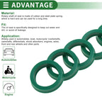 Set of 5 Oil Seal Rotary Shaft Seal 18x24x5mm High Pressure Green