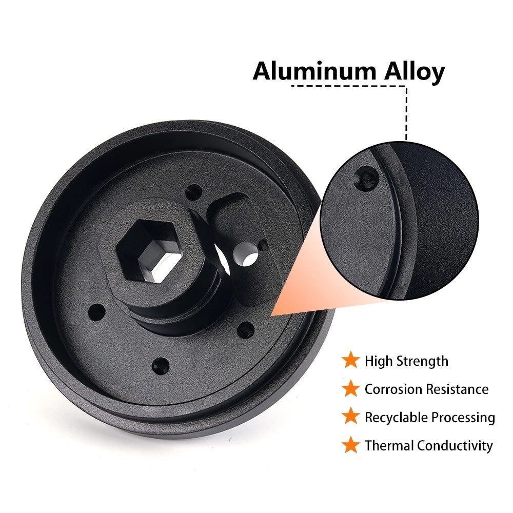 Steering Wheel Hub Adapter Kit for Ford Mustang (2005–2019) 175H 6-Hole