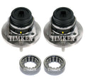 Wheel Bearings & Hubs Kit for Town Car Grand Marquis RWD (Timken)