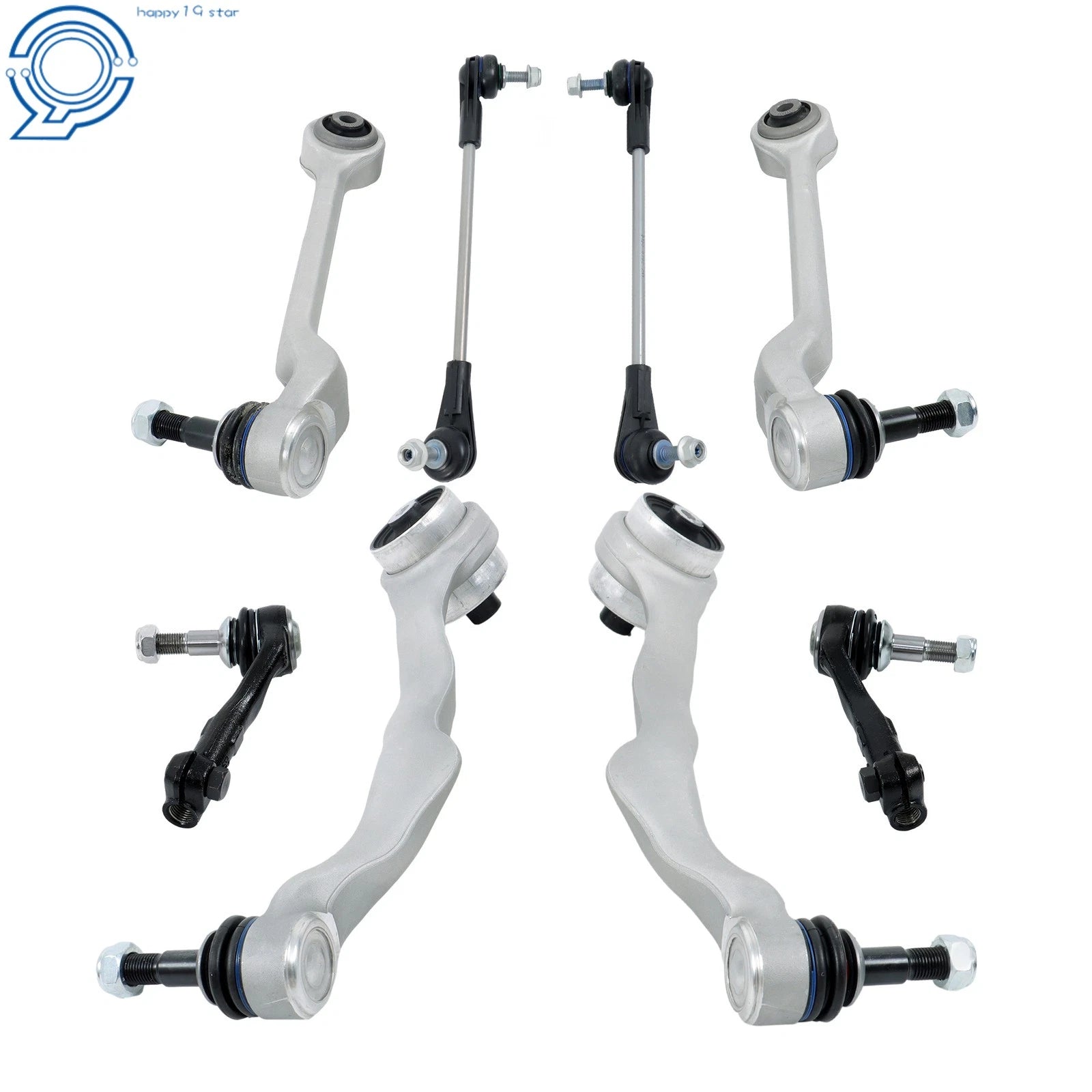 8X Suspension Lower Control Arm Sway Bar Kit for BMW 328i (2012–2016)