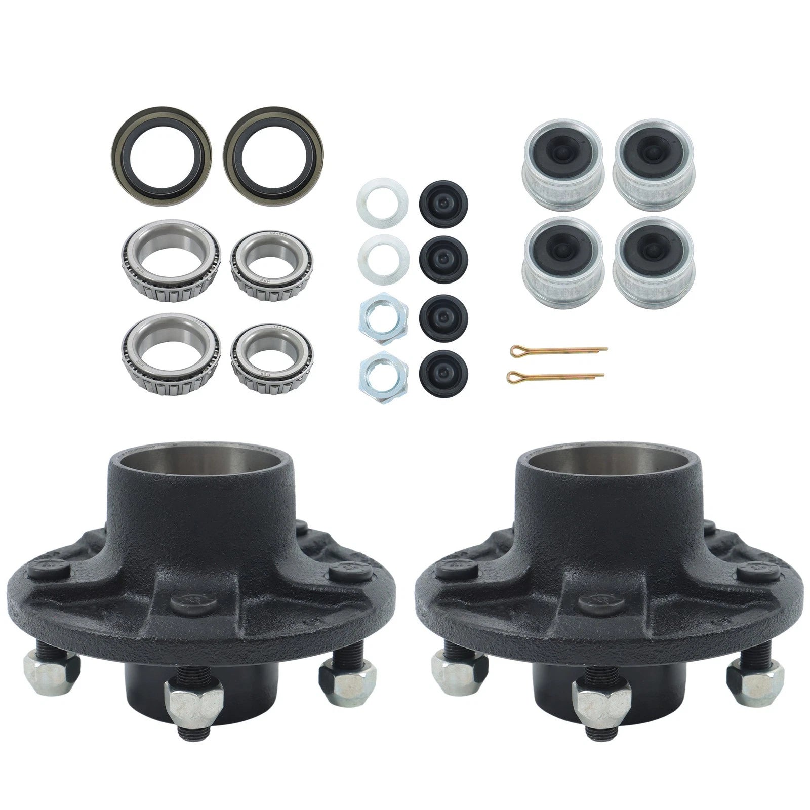 Spindle Hub Kit for 3500lb Trailer (5 on 5, 1-1/16 to 1-3/8)