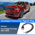 LED 8-Wire Headlight Connector for Dodge Durango (2021–2022)