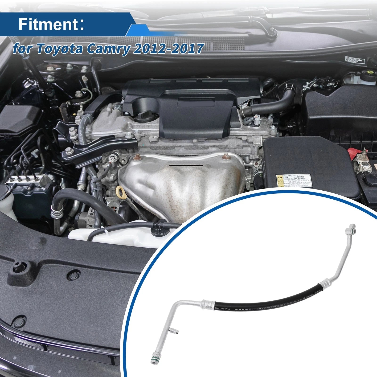 A/C Refrigerant Liquid Hose for Toyota Camry (2012–2017) No. 8871206300