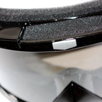 Clear Black Motocross Goggles for Dirt Pit Bike (Anti-Fog, UV Protection)