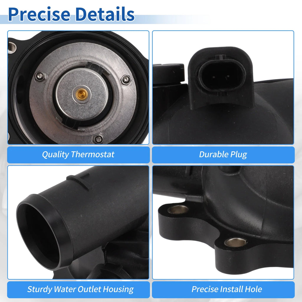 Engine Coolant Thermostat Housing Assembly No. 9025873 for Audi A8 Quattro (1997–2003)