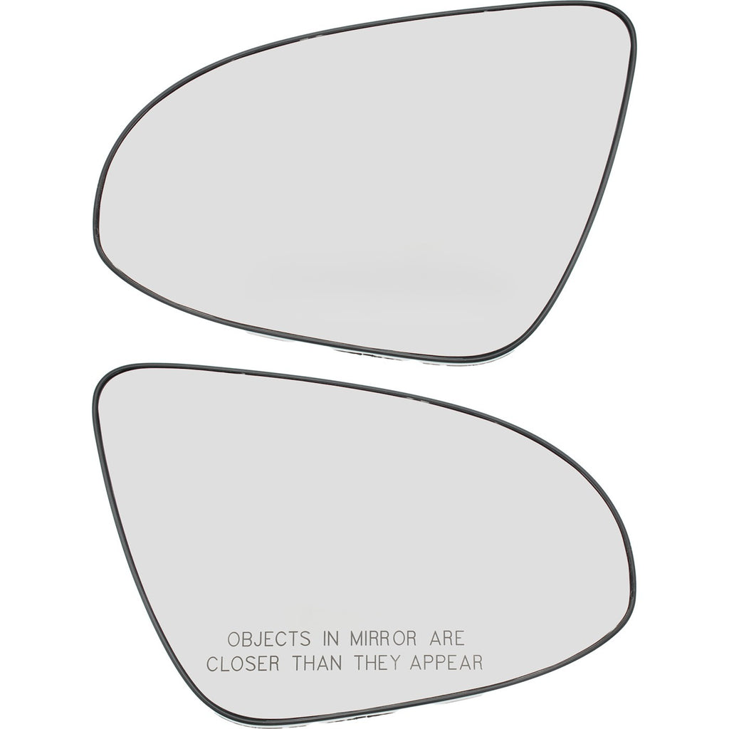 Set of 2 Heated Mirror Glasses for Toyota Camry (2012–2014)