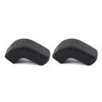 Black Front Bumper Tow Hook Cover for Jeep Wrangler JK JL JT (2007-2023)
