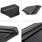 Universal Black Air Flow Intake Hood Scoop Vent Cover