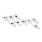 10 x Door Sill Scuff Plate Clips for Porsche Cayenne (2003-2010)