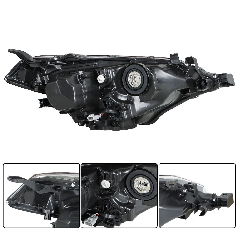 Projector Headlight Assembly Halogen for Toyota Corolla (2014–2016)