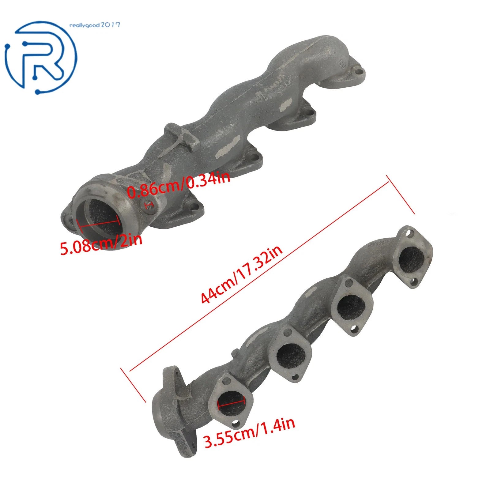 Passenger Side Exhaust Manifold for Ford Econoline E-150 E-250 (1999-2006)