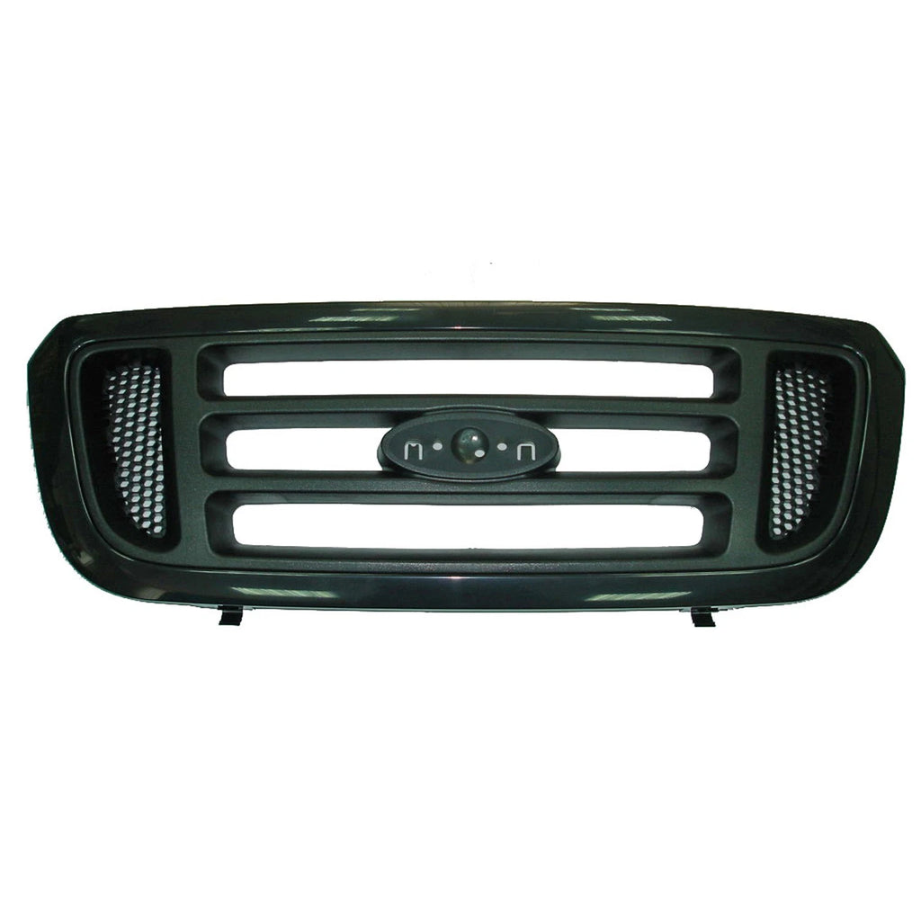 Replacement Black Plastic Front Grille (See compatibility Chart)