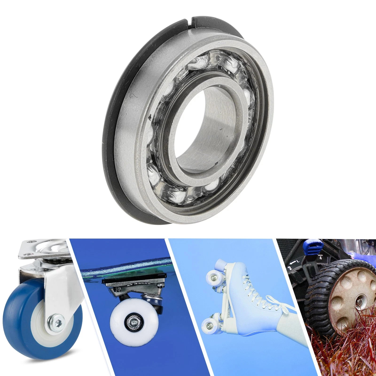 6900NR Deep Groove Ball Bearing for Scooter Skateboard Wheel (10x22x6mm)