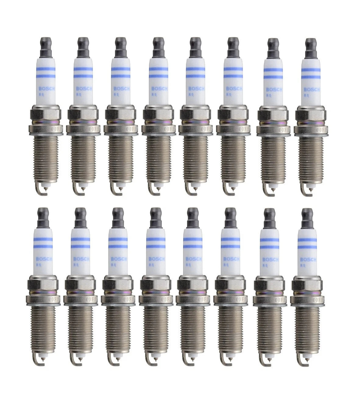 Set of 16 Iridium Spark Plugs for Dodge Charger, Jeep Grand Cherokee