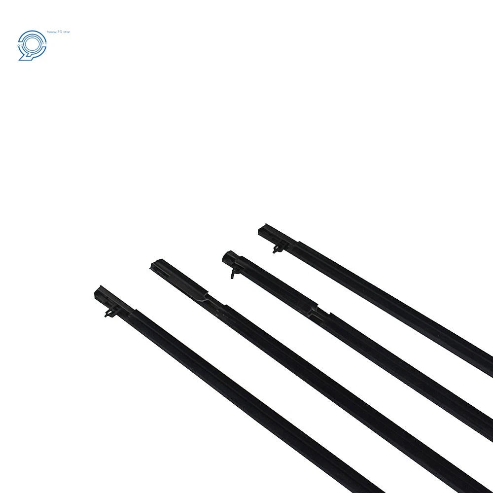 Set of 4 Weather Strip Window Moulding Trim Seals for Honda Civic (2006–2011)