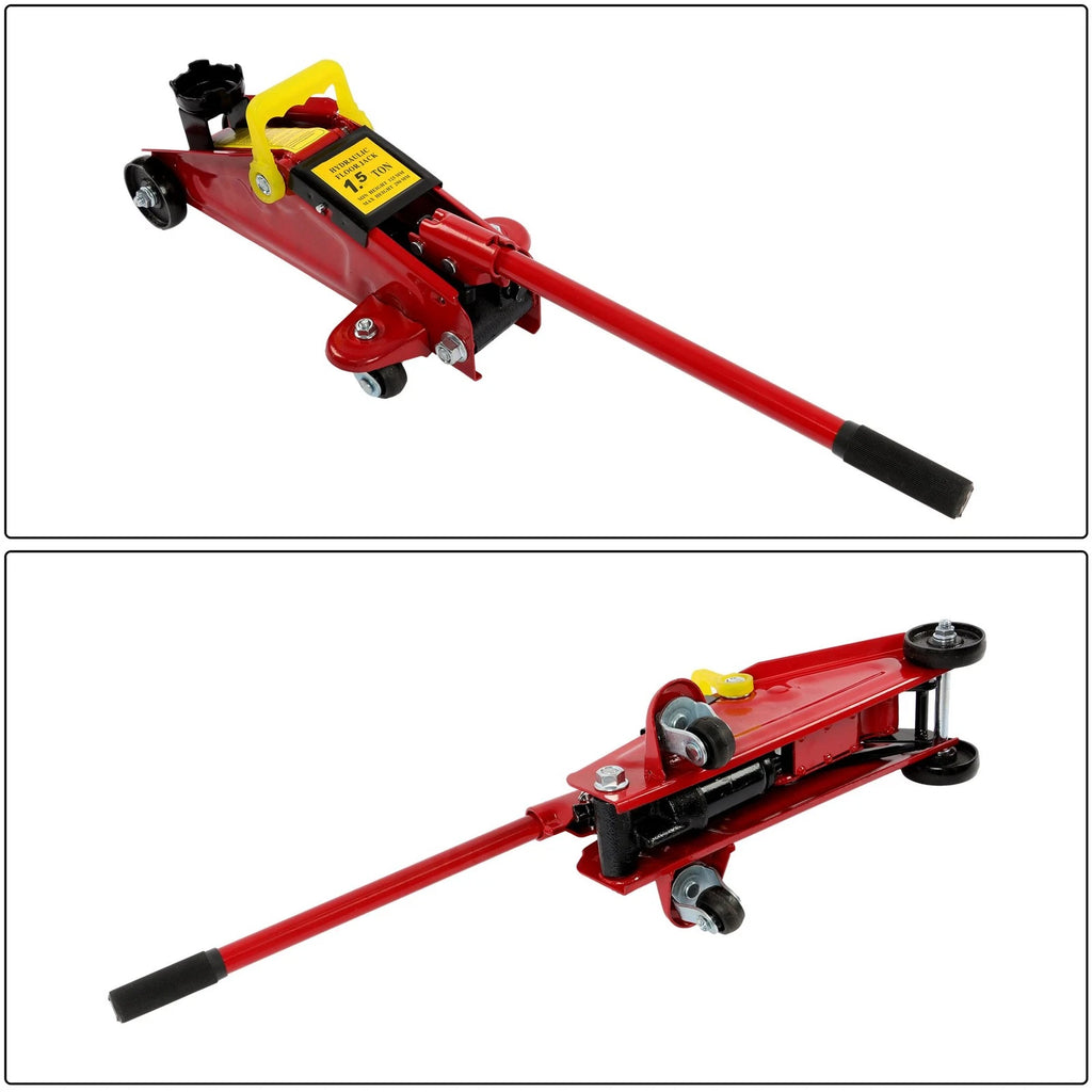 1.5 Ton Hydraulic Trolley Floor Jack for Cars (Universal)
