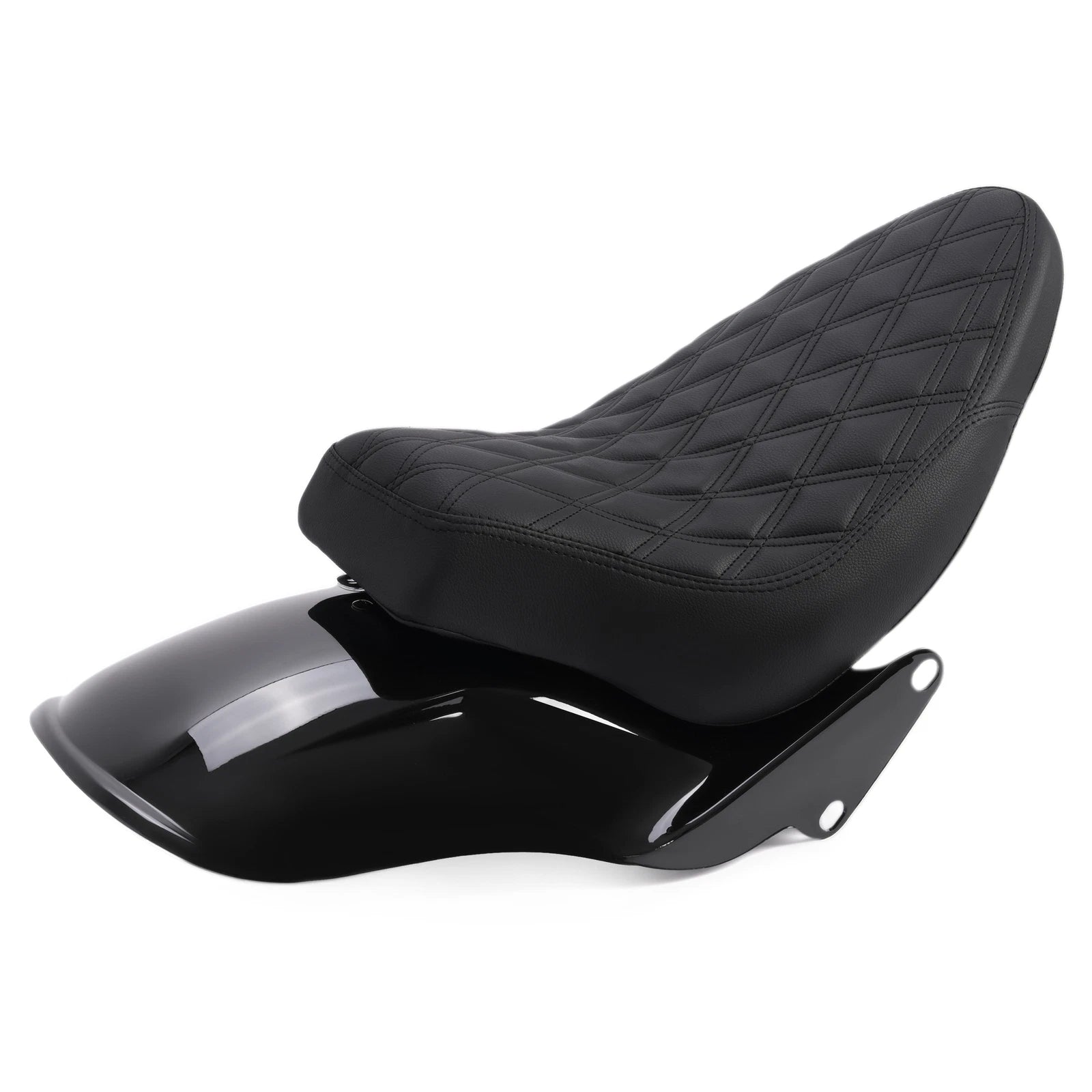 Short Rear Fender for Harley-Davidson Softail (2006–2017) - Black