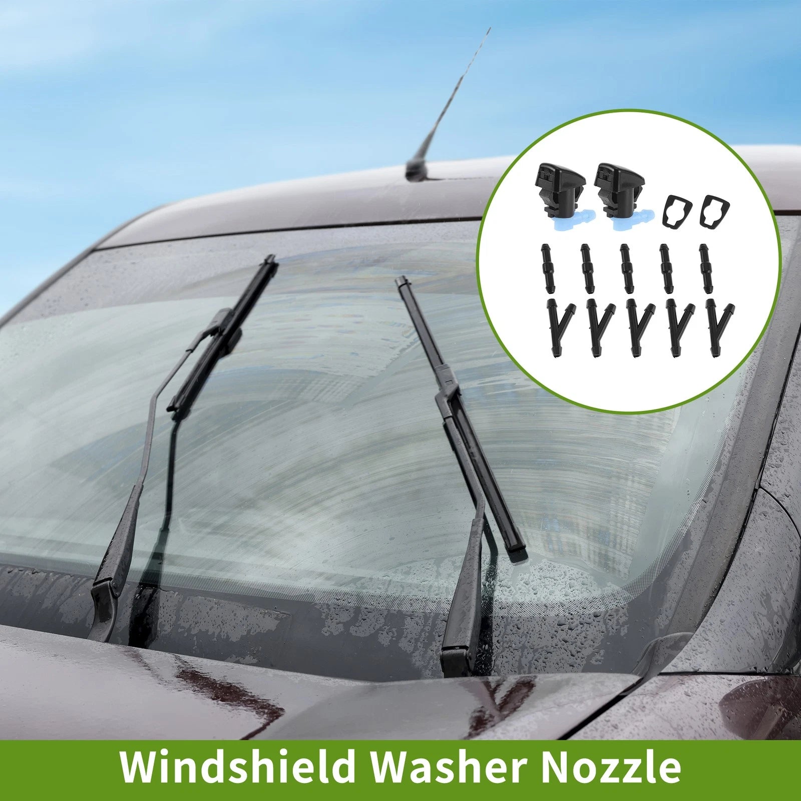 Windshield Washer Nozzle Kit for Dodge (No. 68269108AA)