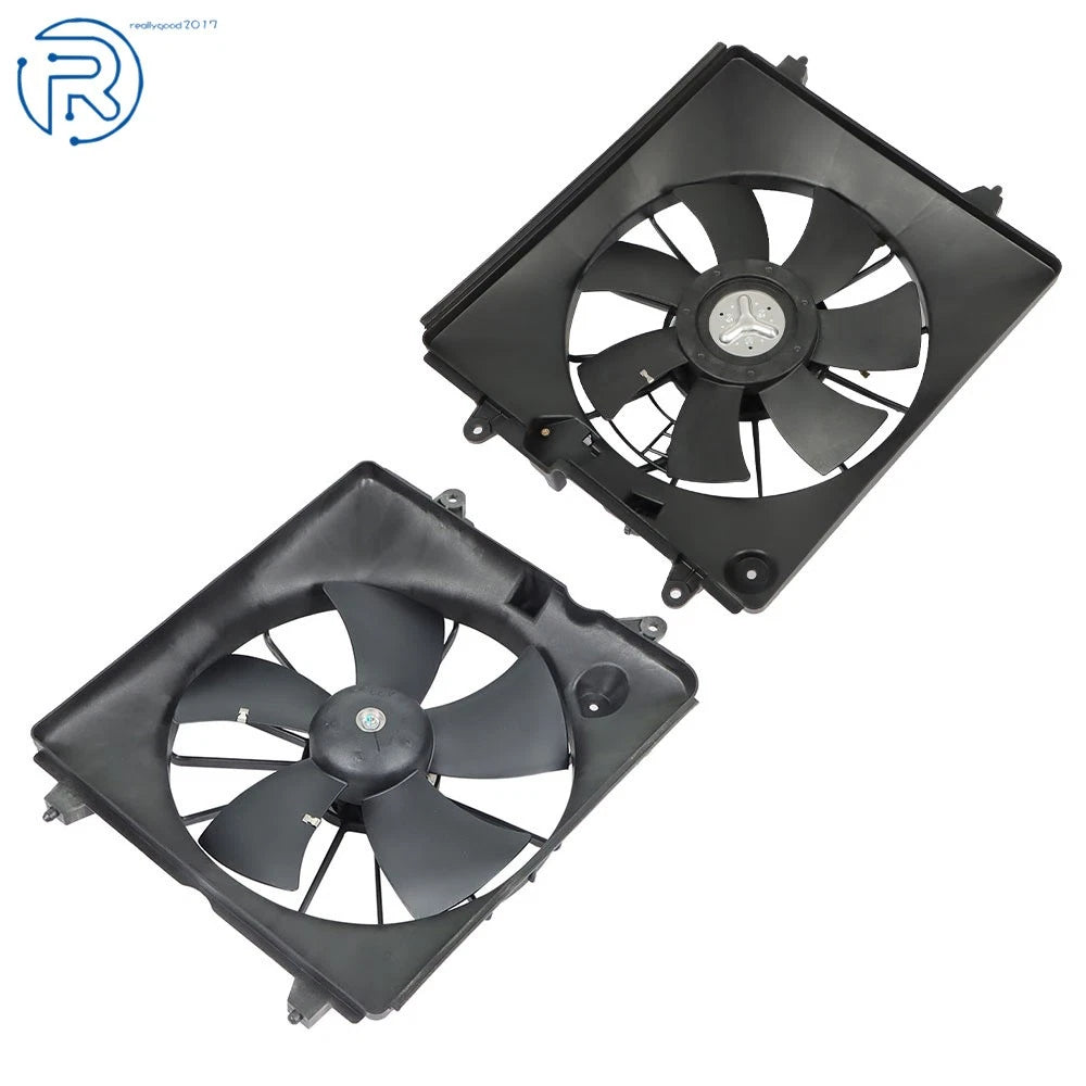 AC Radiator Condenser Cooling Fan Assembly for Honda CR-V (2007–2009)