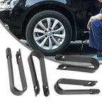 Set of 4 Black Wheel Bolt Nut Cap Covers Puller Remover Tool 8D0012244A for Wheels