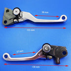 Pivot Lever Brake and Clutch Set for Yamaha YZ 250 F (2014–2015)