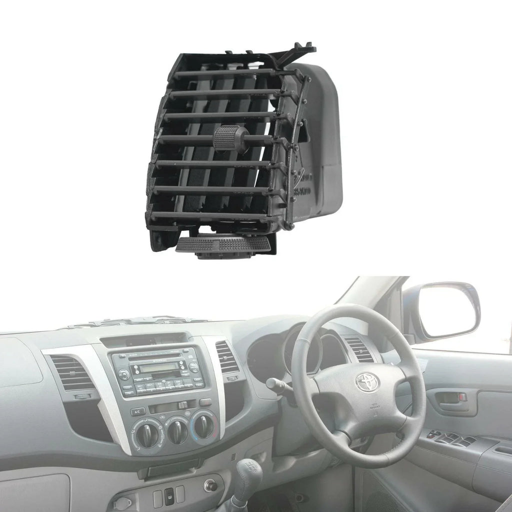 Grey LH Left Air Vent Grille for Toyota Hilux MK6 MK7 (2005-2014)
