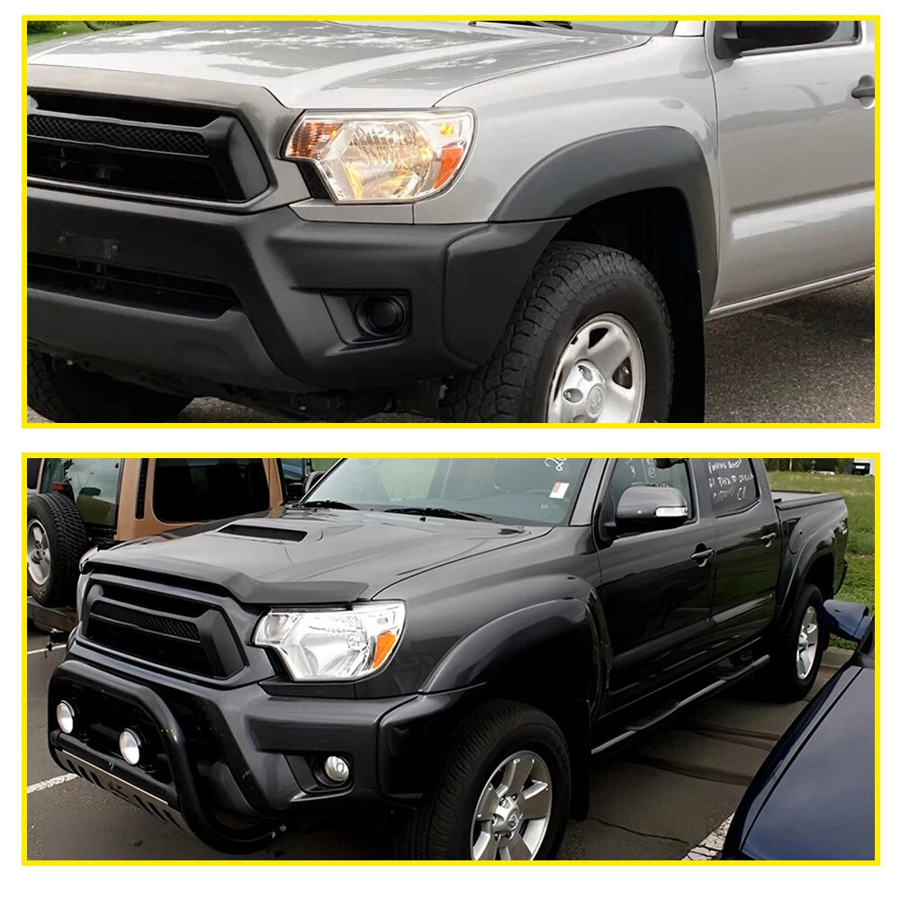Bumper End for Toyota Tacoma (2012â2015) Front Left Textured Plastic