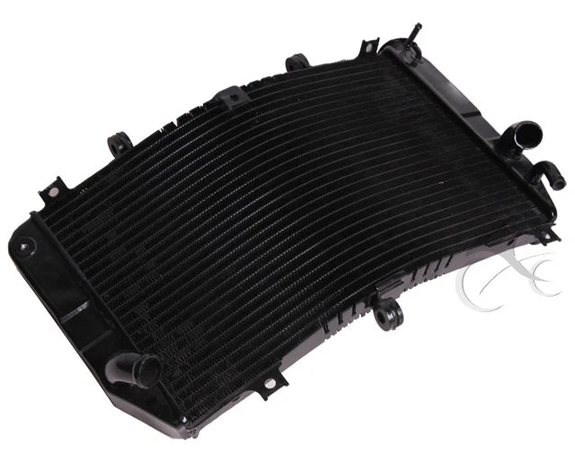 Black Aluminum Radiator Cooler for Suzuki GSXR 600 (2001–2003)
