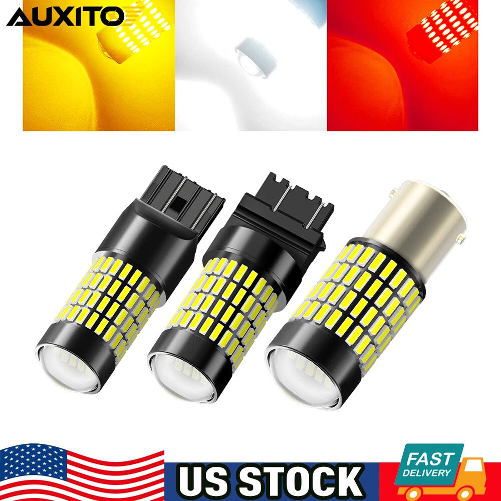 Set of 2 LED Front Turn Signal Blinker Light Bulbs for Make Model (YYYY–YYYY)