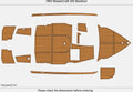 EVA Foam Flooring Pads for MasterCraft Barefoot 200 (1993)