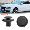 100Pcs Black Plastic Rivets Retainer Clip for Toyota Suzuki 