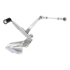 Chrome Mid Control Shift Side Set for Harley Sport Glide, Fat Bob, FXDR (18-25)