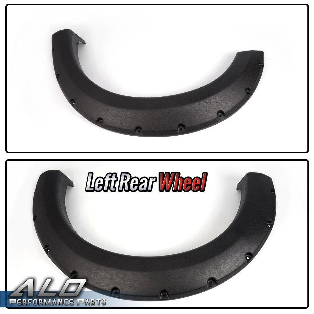 Pocket Rivet Style Bolt On Fender Flares for Ford F150 (2004–2008)