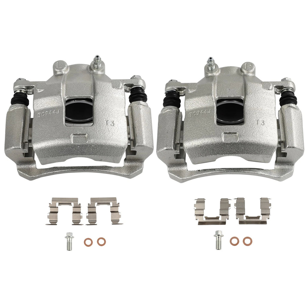 Set of 2 Front Brake Calipers with Bracket for Suzuki SX4 (2007–2013)