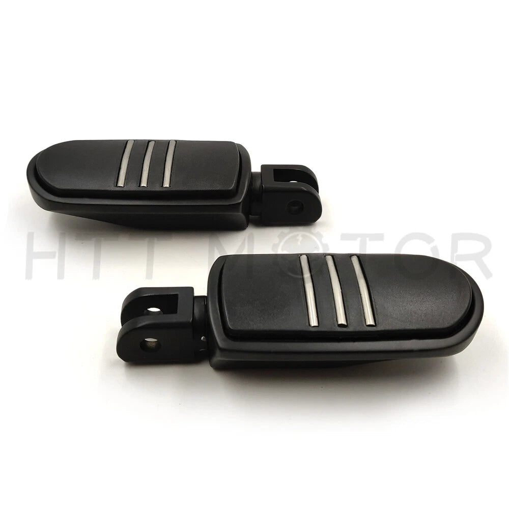 Steamliner Black Footpeg Footrest for Harley FXBB FXBR FXBRS FXLR (2018–2023)