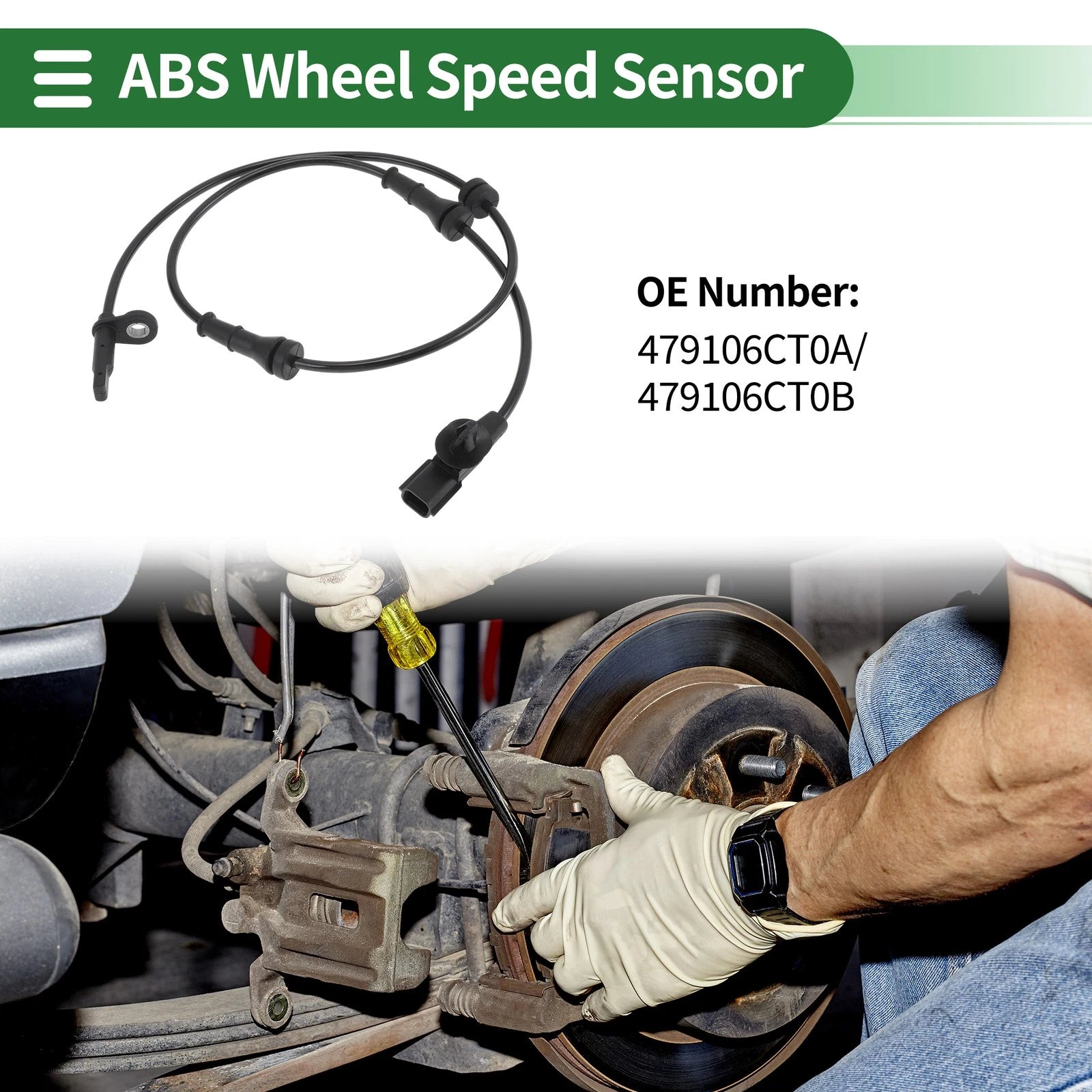 ABS Wheel Speed Sensor No. 479106CT0A for Nissan Altima (2019–2020)