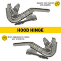 Pair Hood Hinges for Honda HR-V (2023–2025)