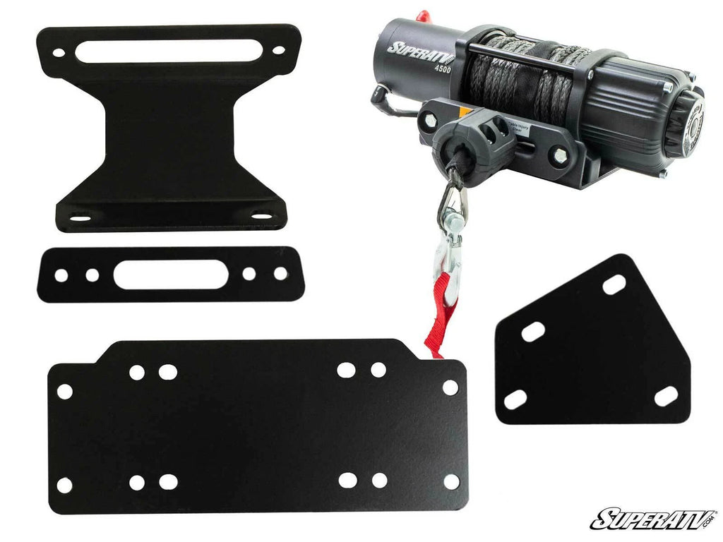 4500 lb Winch & Mounting Plate for Yamaha Viking / Viking VI (2014–2023)