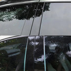 Gloss Black Door Trim Pillar Posts for Hyundai Avante Elantra (2021–2023)