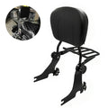 Adjustable Backrest Sissy Bar w/ Luggage Rack for Harley Dyna (2006–Present)